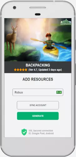 Backpacking Robux MOD
