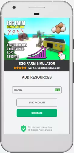 Egg Farm Simulator Robux MOD