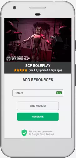 SCP Roleplay Robux MOD