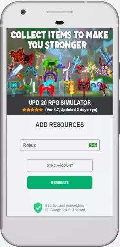 UPD 20 RPG Simulator Robux MOD